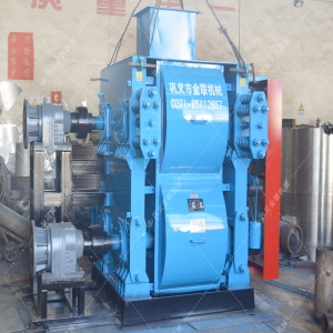 4PG0806中型四輥破碎機(jī)發(fā)貨圖片_發(fā)往廣西南寧_破碎鐵礦石