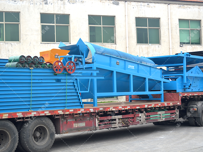SCF88雙級(jí)破碎機(jī),篩分機(jī)生產(chǎn)線發(fā)貨圖片_發(fā)往甘肅武威_破碎紅土