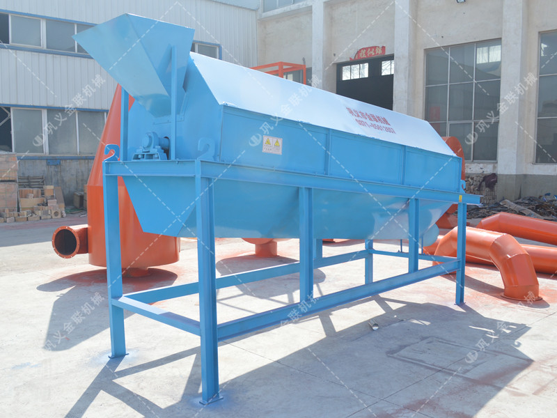 滾筒篩分機-無軸篩砂機-小型滾筒篩沙機價格-圖紙圖片-規(guī)格型號