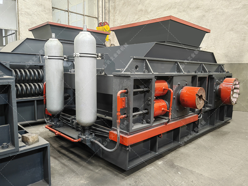 時產80-100噸液壓對輥破碎機用哪個型號，多少錢一臺？